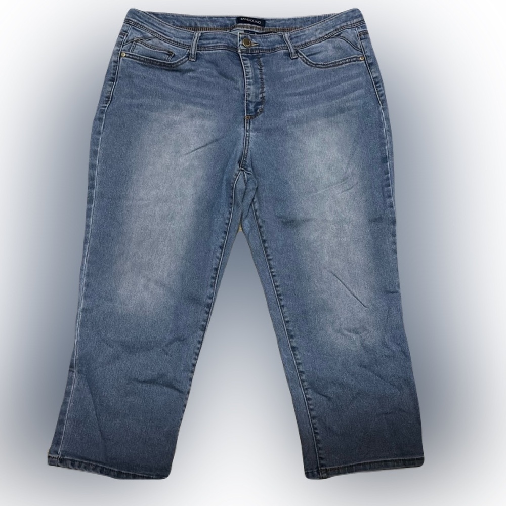 Bandolino Capris Selena Jeans Sz 14 Cotton blend EUC